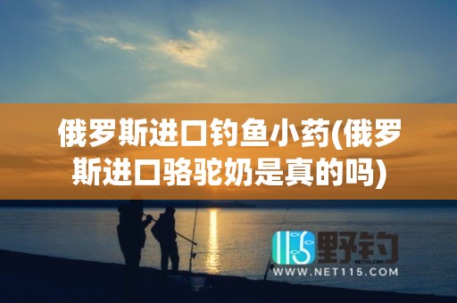 俄罗斯进口钓鱼小药(俄罗斯进口骆驼奶是真的吗)