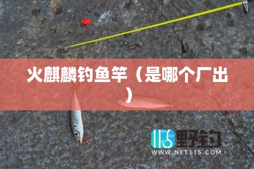 火麒麟钓鱼竿（是哪个厂出）