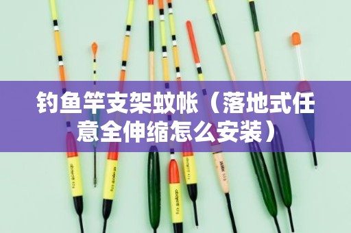 钓鱼竿支架蚊帐（落地式任意全伸缩怎么安装）