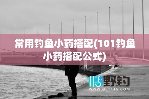常用钓鱼小药搭配(101钓鱼小药搭配公式)