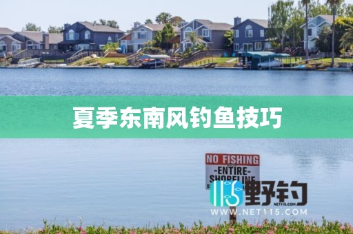 夏季东南风钓鱼技巧