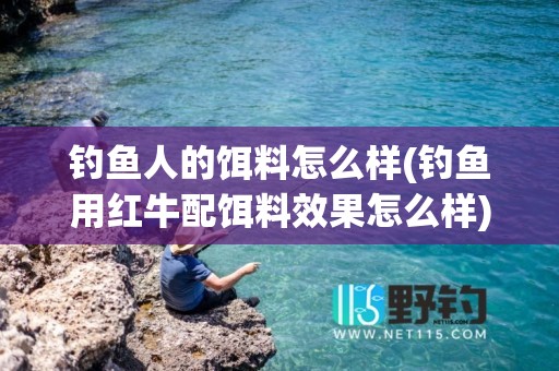 钓鱼人的饵料怎么样(钓鱼用红牛配饵料效果怎么样)