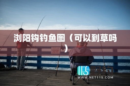 浏阳钩钓鱼图（可以到草吗）