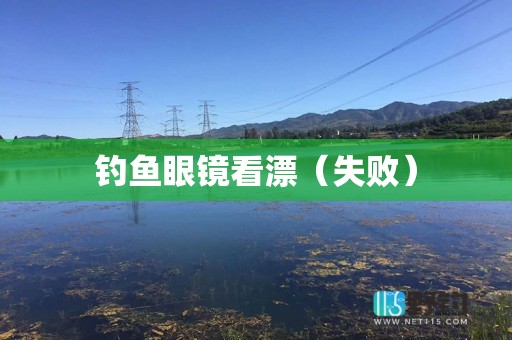 钓鱼眼镜看漂（失败）