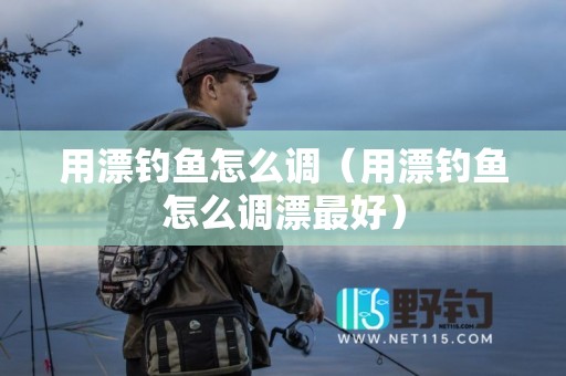 用漂钓鱼怎么调（用漂钓鱼怎么调漂最好）