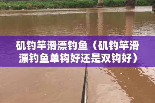 矶钓竿滑漂钓鱼（矶钓竿滑漂钓鱼单钩好还是双钩好）