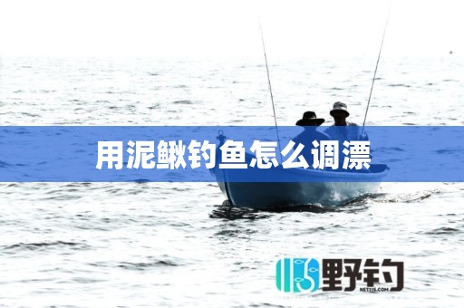 用泥鳅钓鱼怎么调漂