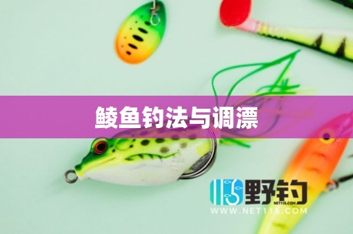 鲮鱼钓法与调漂