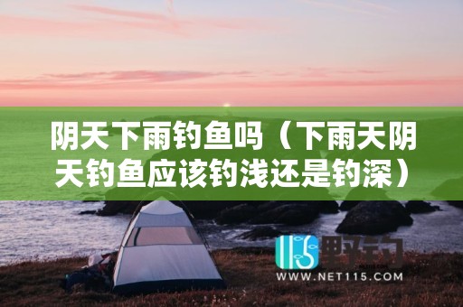 阴天下雨钓鱼吗（下雨天阴天钓鱼应该钓浅还是钓深）