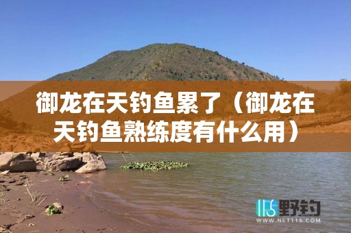御龙在天钓鱼累了（御龙在天钓鱼熟练度有什么用）