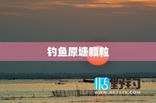 钓鱼原塘颗粒