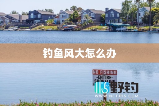 钓鱼风大怎么办