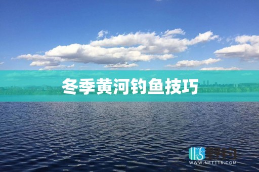 冬季黄河钓鱼技巧
