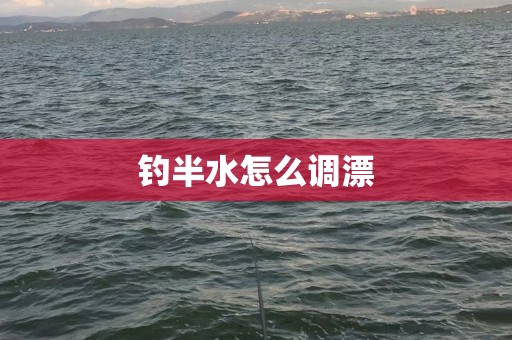 钓半水怎么调漂