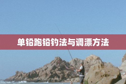 单铅跑铅钓法与调漂方法