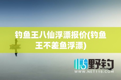 钓鱼王八仙浮漂报价(钓鱼王不差鱼浮漂)