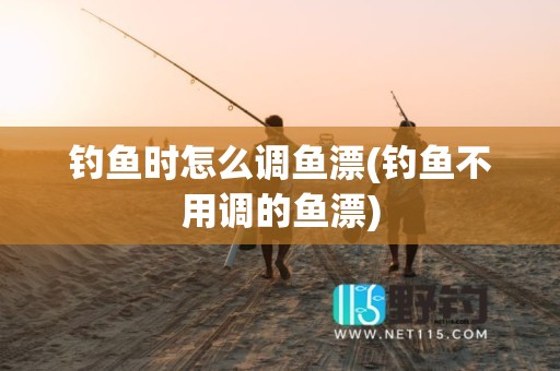 钓鱼时怎么调鱼漂(钓鱼不用调的鱼漂)