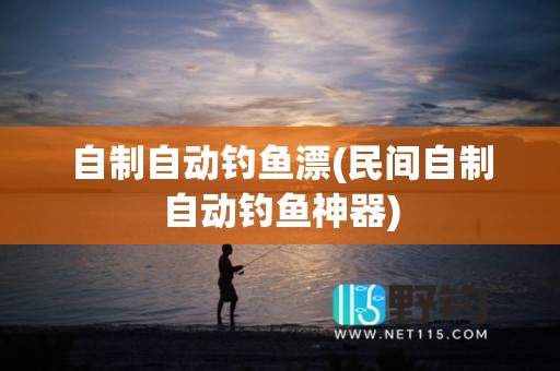 自制自动钓鱼漂(民间自制自动钓鱼神器)