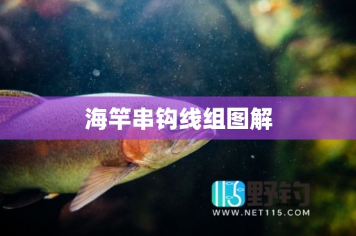 海竿串钩线组图解