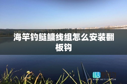 海竿钓鲢鳙线组怎么安装翻板钩