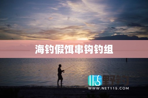 海钓假饵串钩钓组