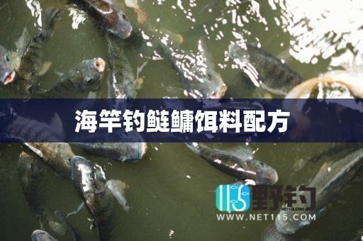 海竿钓鲢鳙饵料配方