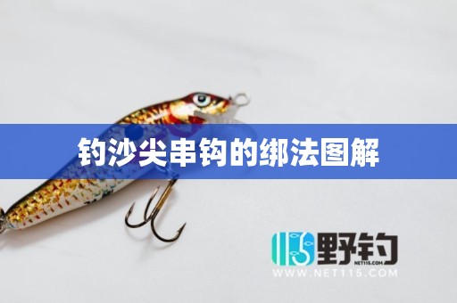 钓沙尖串钩的绑法图解