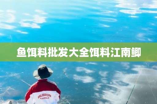 鱼饵料批发大全饵料江南鲫