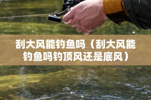 刮大风能钓鱼吗（刮大风能钓鱼吗钓顶风还是底风）