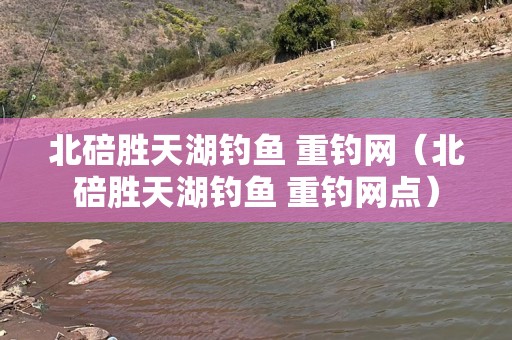 北碚胜天湖钓鱼 重钓网（北碚胜天湖钓鱼 重钓网点）