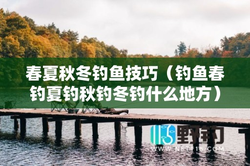 春夏秋冬钓鱼技巧（钓鱼春钓夏钓秋钓冬钓什么地方）