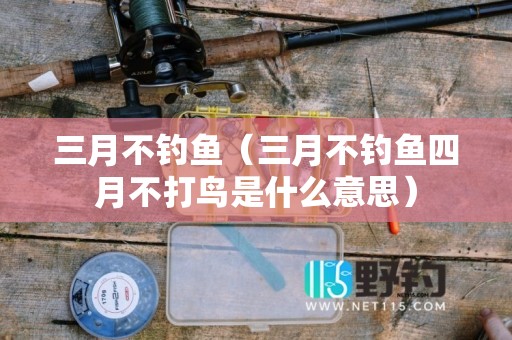 三月不钓鱼（三月不钓鱼四月不打鸟是什么意思）