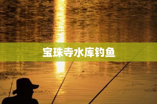 宝珠寺水库钓鱼