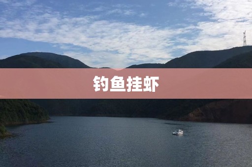 钓鱼挂虾