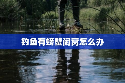 钓鱼有螃蟹闹窝怎么办