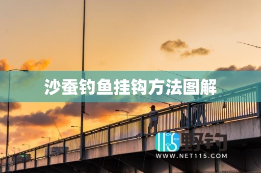 沙蚕钓鱼挂钩方法图解