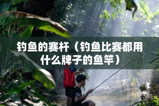 钓鱼的赛杆（钓鱼比赛都用什么牌子的鱼竿）