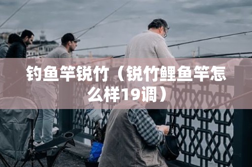 钓鱼竿锐竹（锐竹鲤鱼竿怎么样19调）