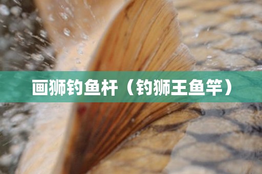 画狮钓鱼杆（钓狮王鱼竿）