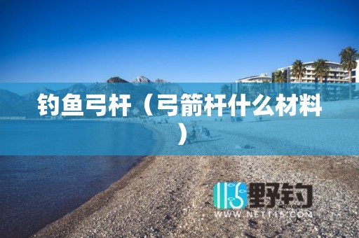 钓鱼弓杆（弓箭杆什么材料）
