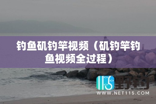 钓鱼矶钓竿视频（矶钓竿钓鱼视频全过程）