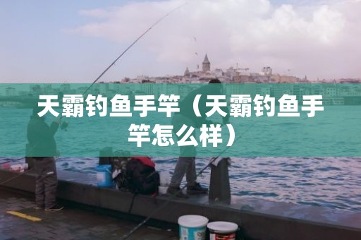 天霸钓鱼手竿（天霸钓鱼手竿怎么样）