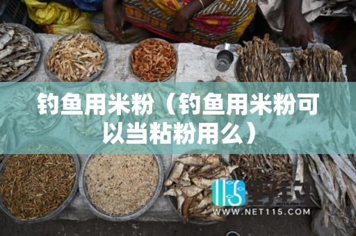 钓鱼用米粉（钓鱼用米粉可以当粘粉用么）