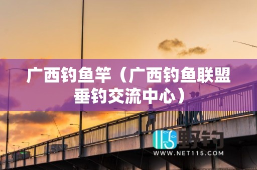 广西钓鱼竿（广西钓鱼联盟垂钓交流中心）
