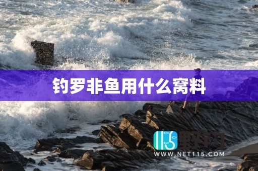 钓罗非鱼用什么窝料