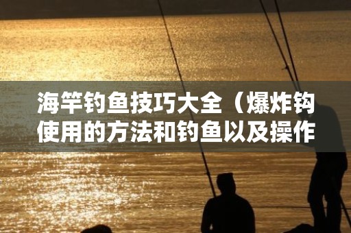 海竿钓鱼技巧大全（爆炸钩使用的方法和钓鱼以及操作）