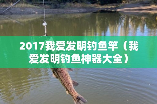 2017我爱发明钓鱼竿（我爱发明钓鱼神器大全）