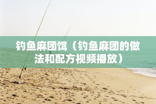 钓鱼麻团饵（钓鱼麻团的做法和配方视频播放）