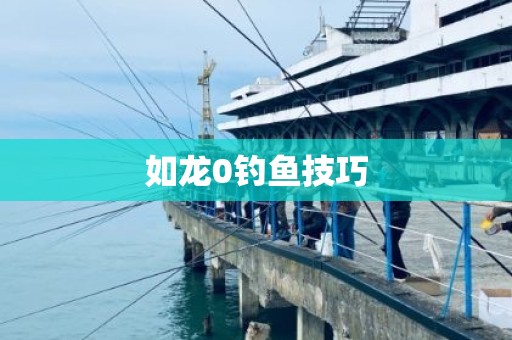 如龙0钓鱼技巧