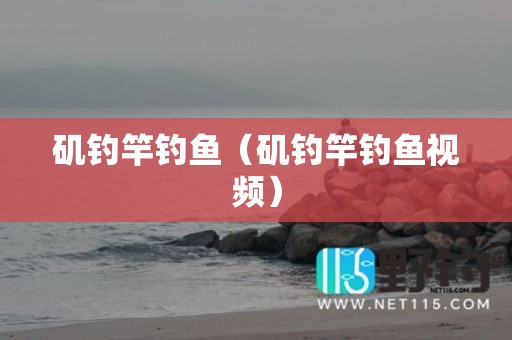 矶钓竿钓鱼（矶钓竿钓鱼视频）